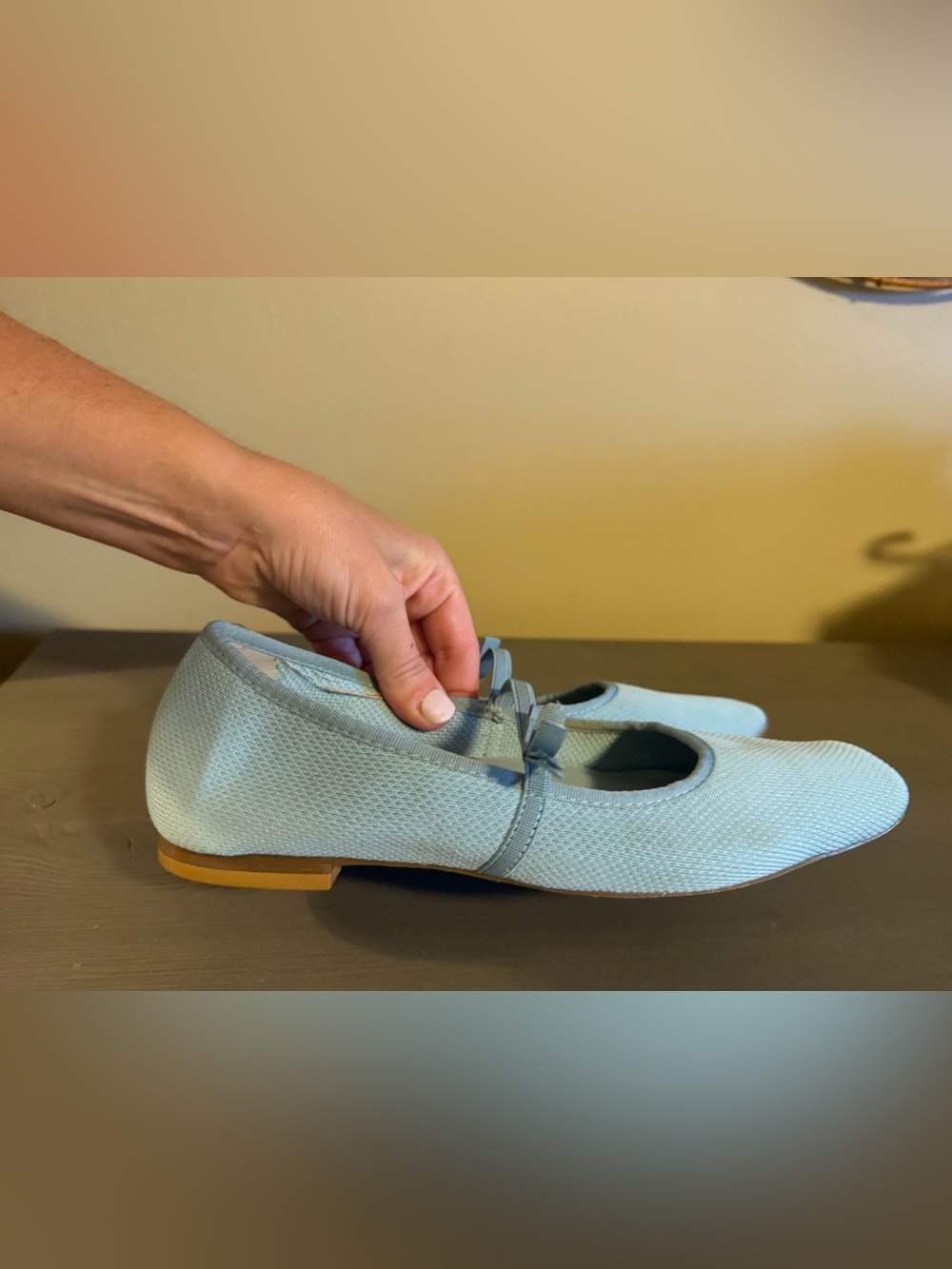 Frances Valentine Jude Maryjane Knit Ballet Flats - Picture 6 of 9